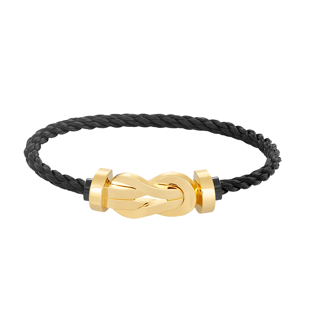 [Moco]CHANCE LARGE 8 FIGURE BUCKLE NO DIAMOND BRACELET GOLD