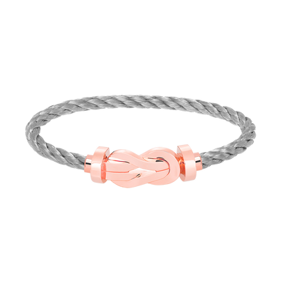 [Moco]CHANCE LARGE 8 FIGURE BUCKLE NO DIAMOND BRACELET ROSE GOLD