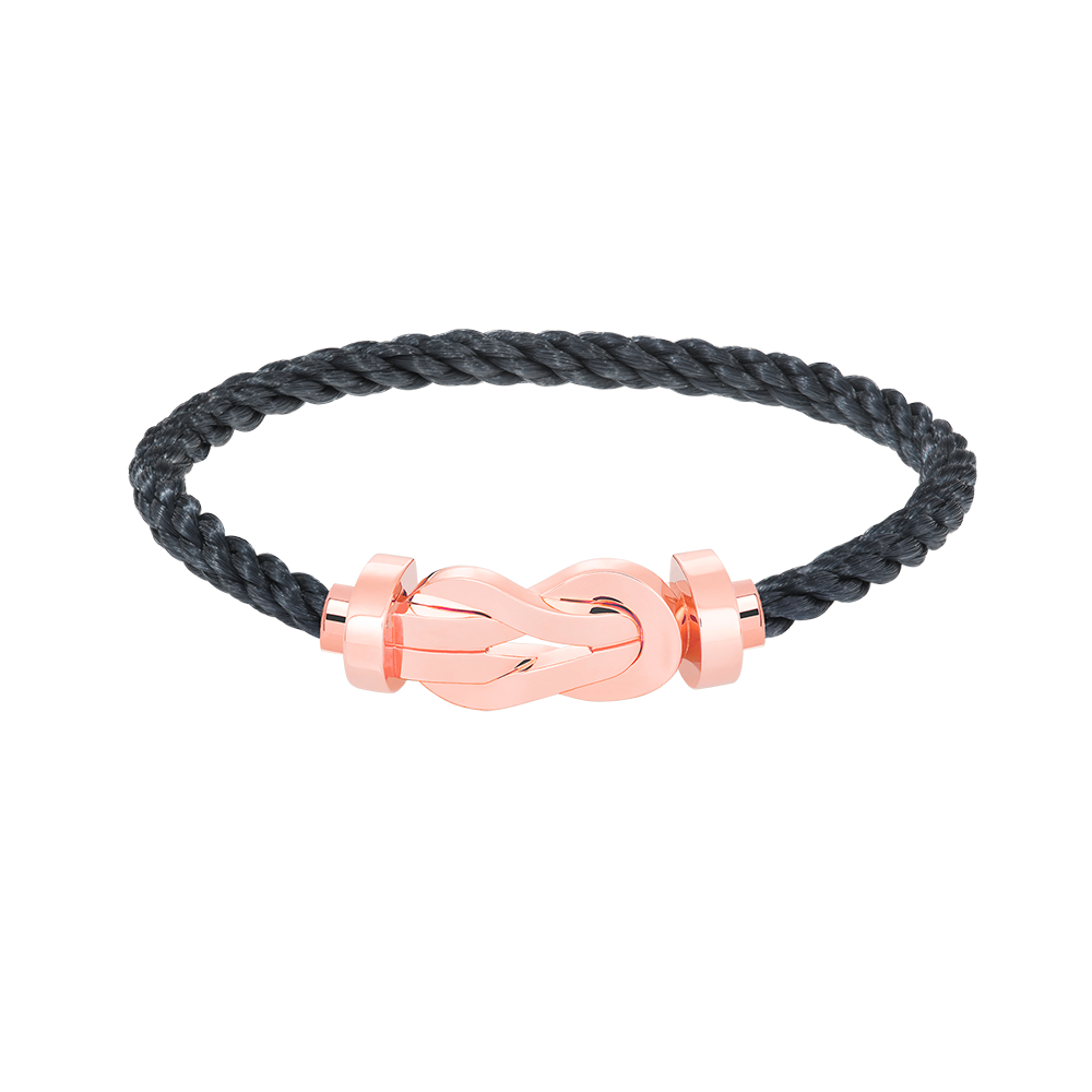 [Moco]CHANCE LARGE 8 FIGURE BUCKLE NO DIAMOND BRACELET ROSE GOLD