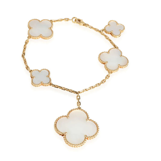 [Moco]MAGIC CLOVER MOP GOLD BRACELET 5 MOTIFS