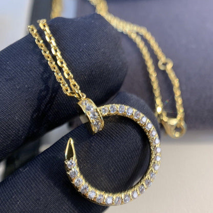 [Moco]JUSTE NECKLACE GOLD DIAMONDS