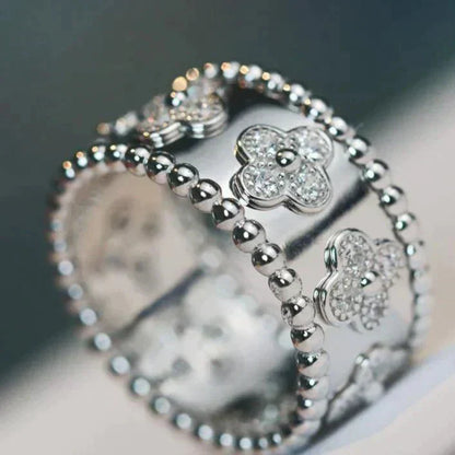 [Moco]CLOVER KALEIDOSCOPE RING 10MM