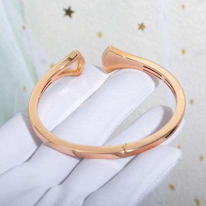 [Moco]DREAM BRACELET OPEN PINK GOLD MOP DIAMOND