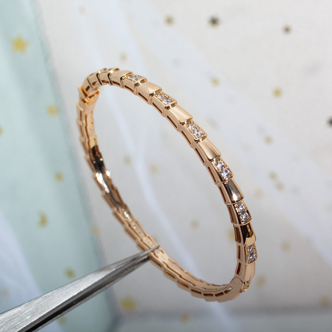 [Moco]SERPENTI SMALL BRACELET PINK GOLD DIAMOND