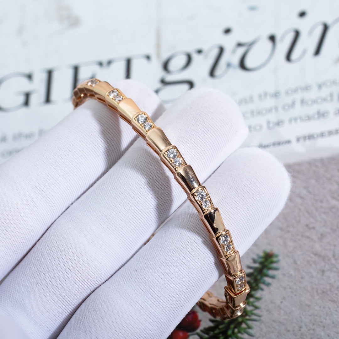 [Moco]SERPENTI BRACELET PINK GOLD DIAMOND