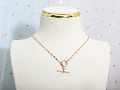 [Moco]ECHAPPEE NECKLACE PINK GOLD