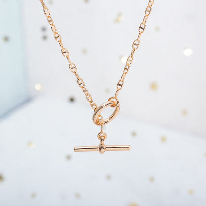 [Moco]ECHAPPEE NECKLACE PINK GOLD