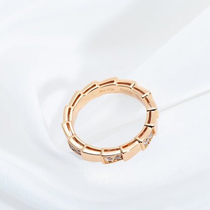 [Moco]SERPENTI RING PINK GOLD  3MM