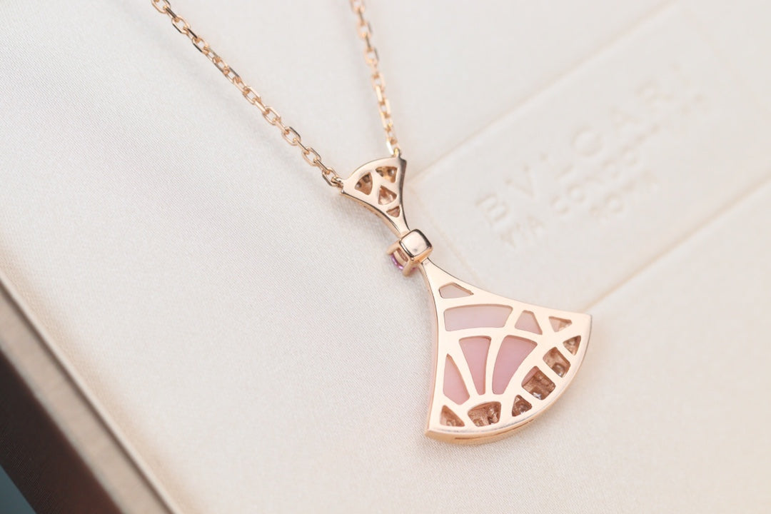 [Moco]DREAM NECKLACE PINK MOP DIAMOND