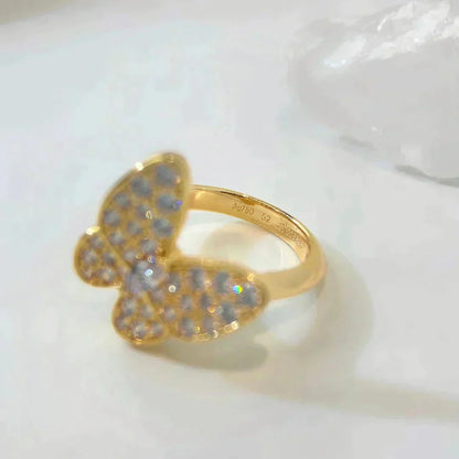 [Moco]BUTTERFLY DIAMOND RING