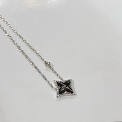 [Moco]STAR BLACK MOP NECKLACE