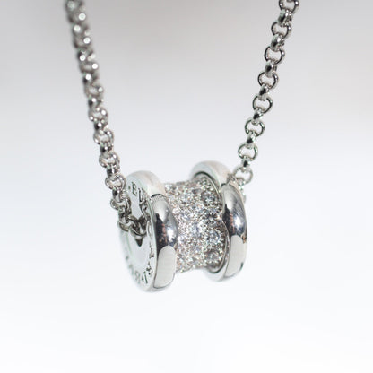 [Moco]ZERO 1 SILVER DIAMOND NECKLACE