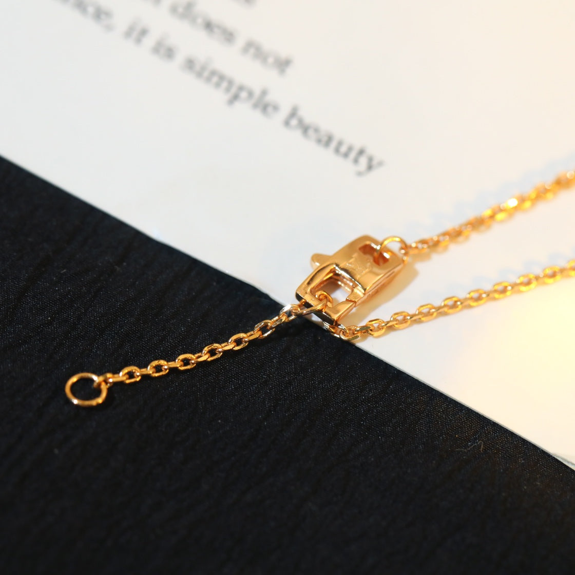 [Moco]STAR AND SUN DIAMOND PINK GOLD NECKLACE