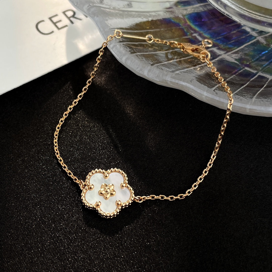 [Moco]LUCKY SPRING ROSE GOLD MOP BRACELET