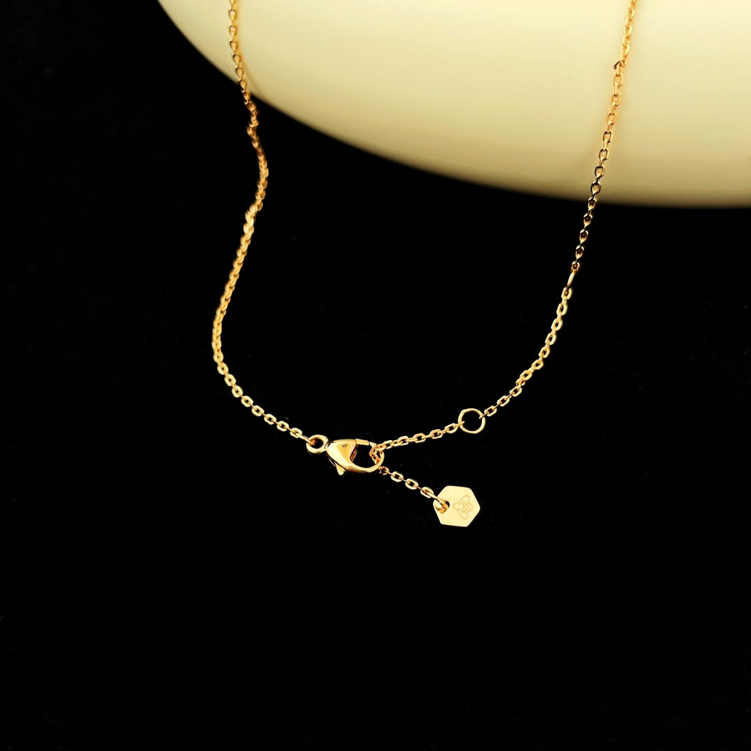 [Moco]BEE MINI PEDANT DIAMOND NECKLACE