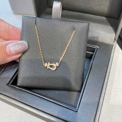 [Moco]FORCE 10 DIAMOND PINK GOLD NECKLACE MINI MODEL