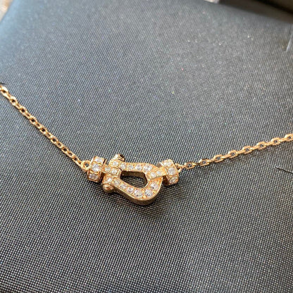 [Moco]FORCE 10 DIAMOND PINK GOLD NECKLACE MINI MODEL