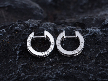 [Moco]ZERO 1 MINI SILVER DIAMOND EARRINGS