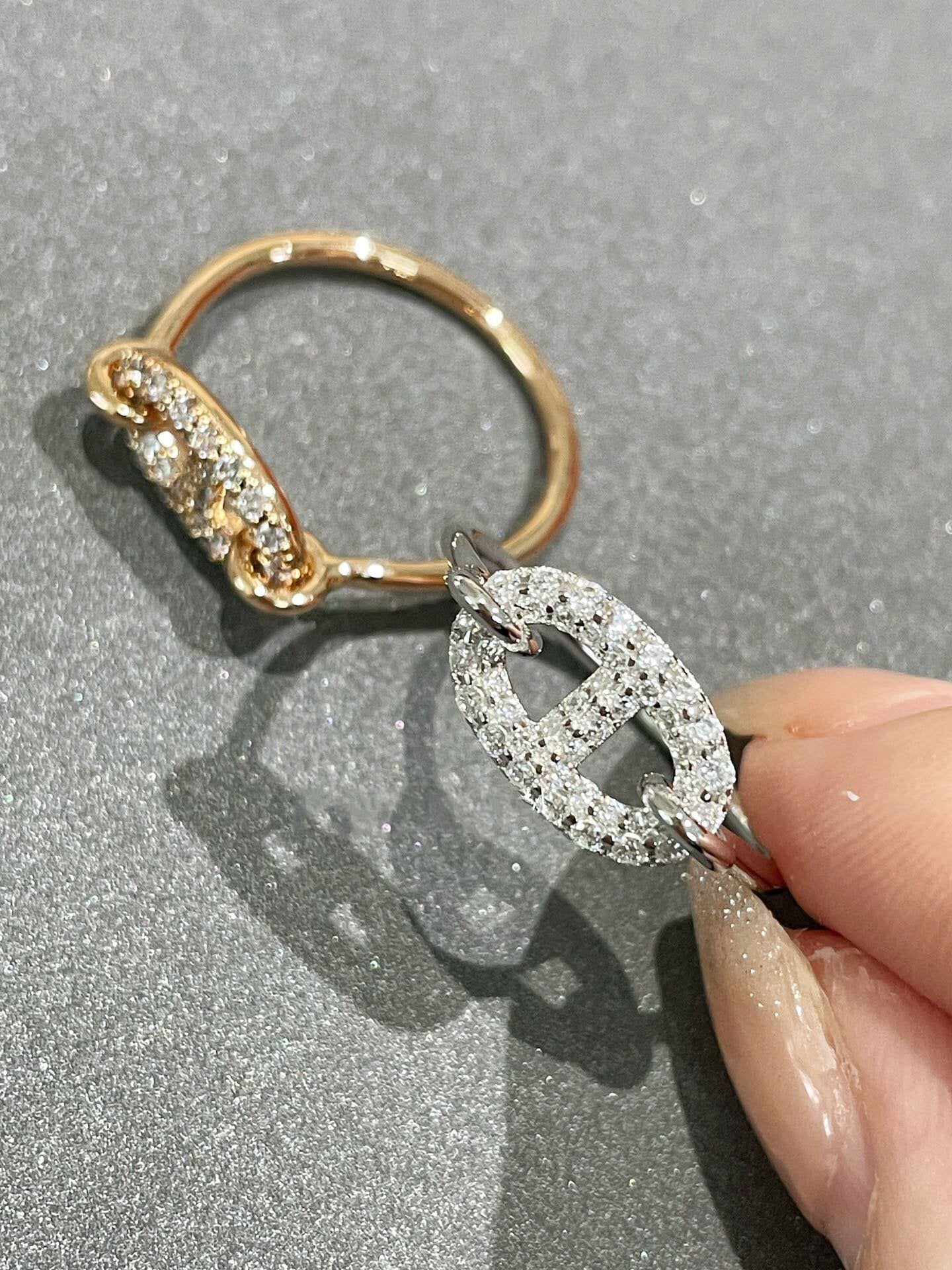 [Moco]RONDE SMALL DIAMOND RING