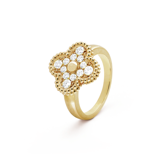 [Moco]CLOVER DIAMOND RING