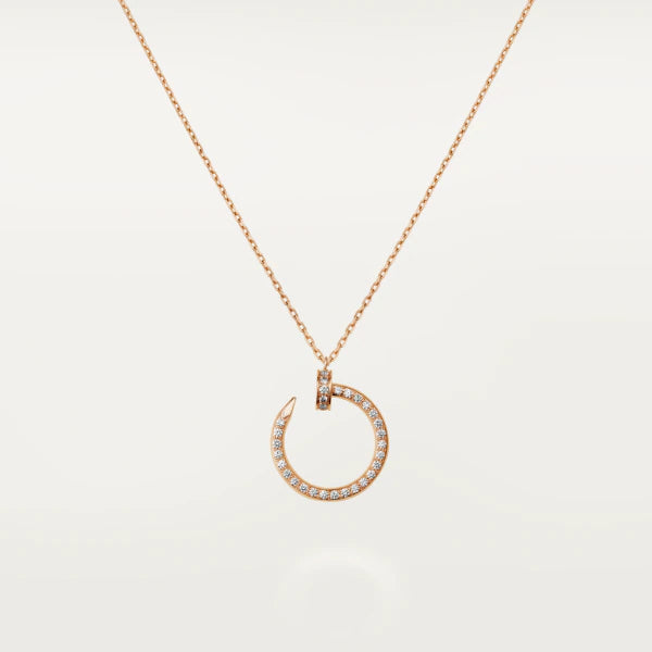 [Moco]JUSTE NECKLACE PINK GOLD DIAMONDS