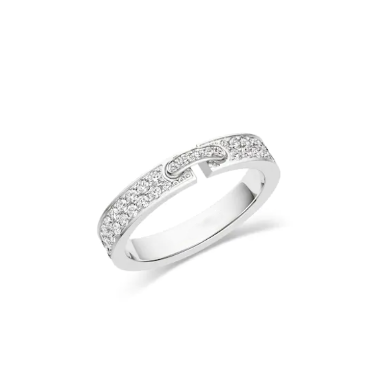 [Moco]ALLIANCE LIENS VIDENCE PAVED DIAMOND 4MM RING