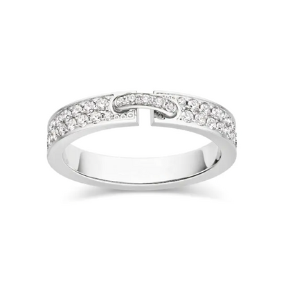 [Moco]ALLIANCE LIENS VIDENCE PAVED DIAMOND 4MM RING