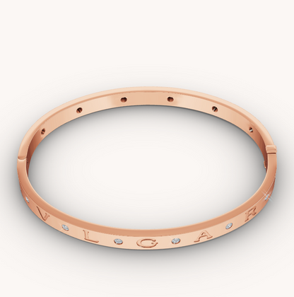 [Moco]ZERO 1 PINK GOLD 12 DIAMONDS BRACELET