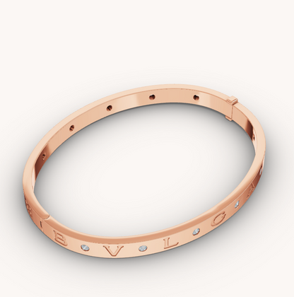 [Moco]ZERO 1 PINK GOLD 12 DIAMONDS BRACELET