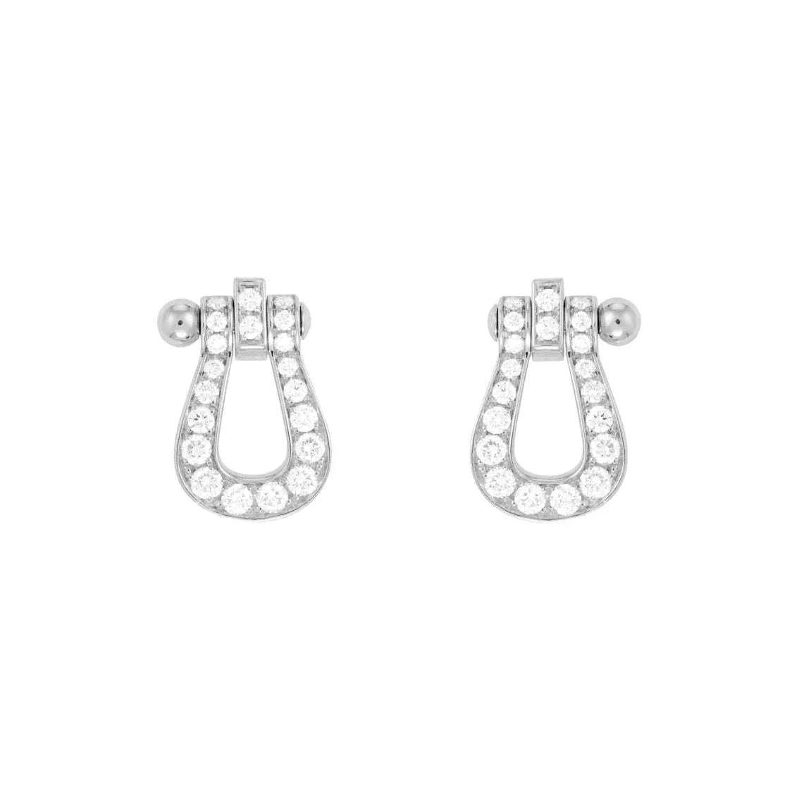 [Moco]FORCE 10 FULL DIAMOND STUD EARRINGS MINI MODEL