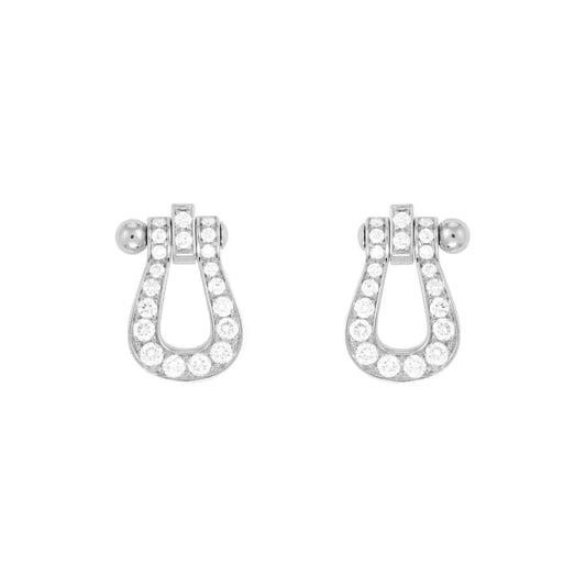 [Moco]FORCE 10 FULL DIAMOND STUD EARRINGS MINI MODEL