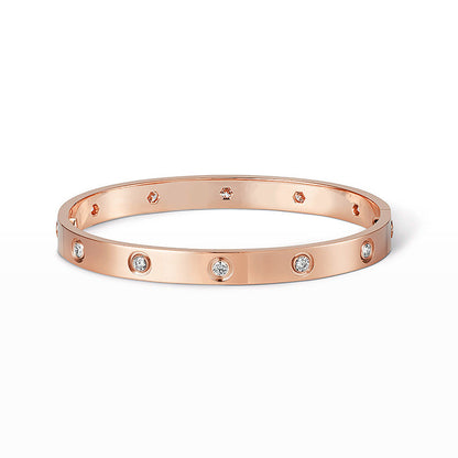 [Moco]LOVE BRACELET 6.1MM 10 DIAMONDS