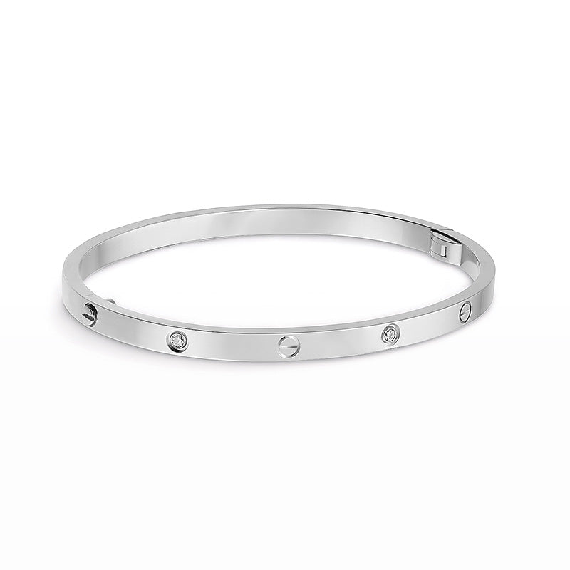 [Moco]LOVE BRACELET 3.65MM 6 DIAMONDS