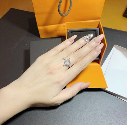 [Moco]ECHAPPEE RING SILVER DIAMOND