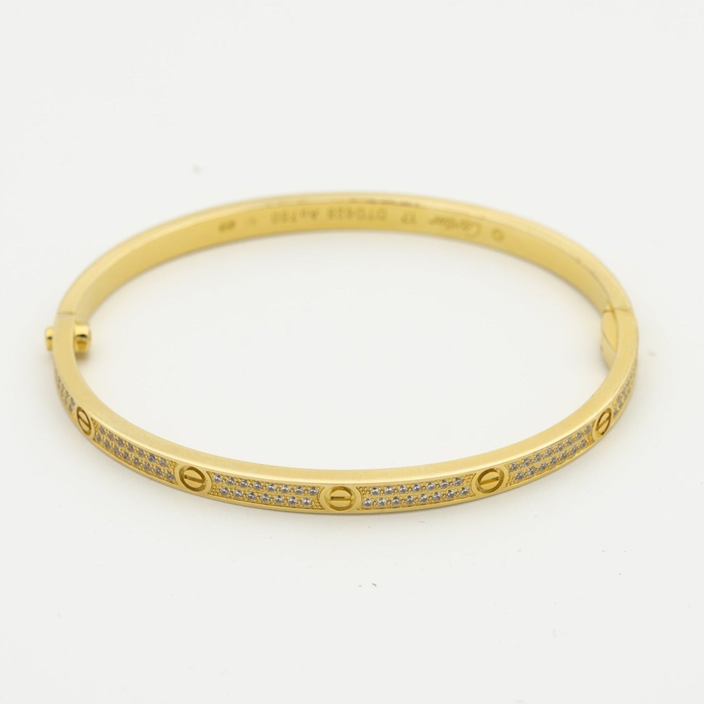 [Moco]LOVE BRACELET 3.65MM DIAMOND-PAVED