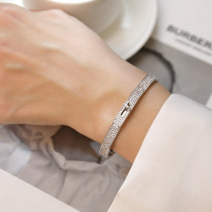 [Moco]KELLY BRACELET DIAMOND PAVED