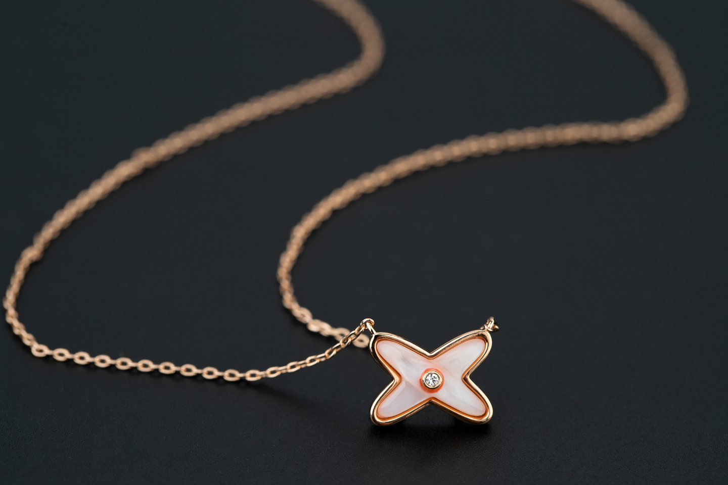 [Moco]JEUX DE NECKLACE 1 DIAMOND