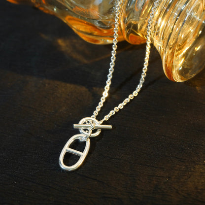 [Moco]HM CHAINE D'ANCRE PENDANT NECKLACE STERLING SILVER