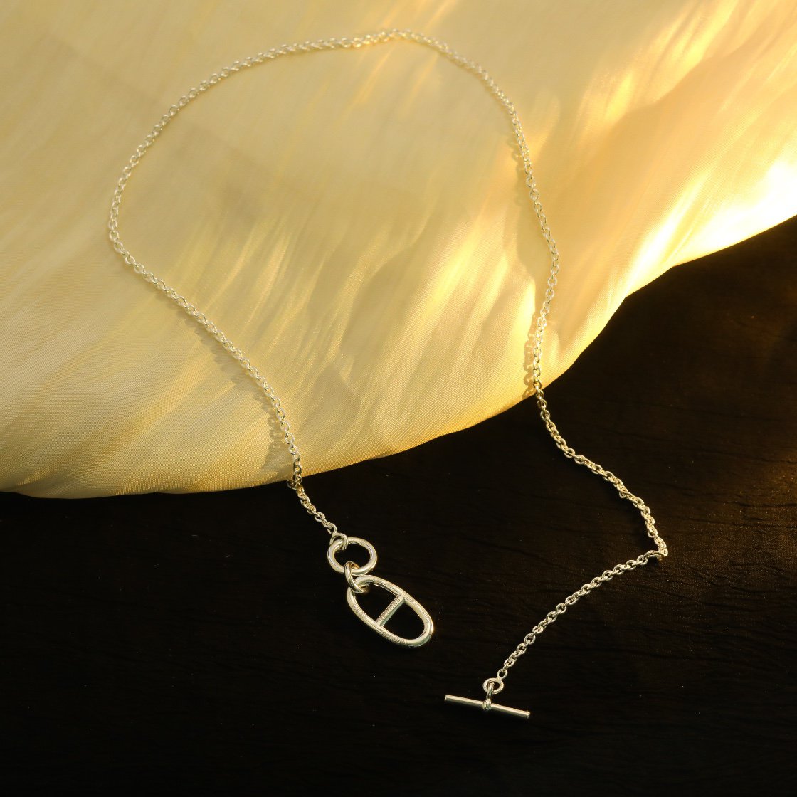 [Moco]HM CHAINE D'ANCRE PENDANT NECKLACE STERLING SILVER