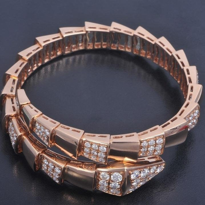 [Moco]SERPENTI BRACELET PINK GOLD DIAMOND