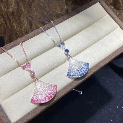 [Moco]DREAM NECKLACE AGATE SILVER DIAMOND