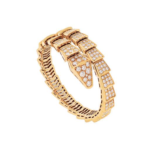 [Moco]SERPENTI BRACELET 8MM GOLD DIAMOND