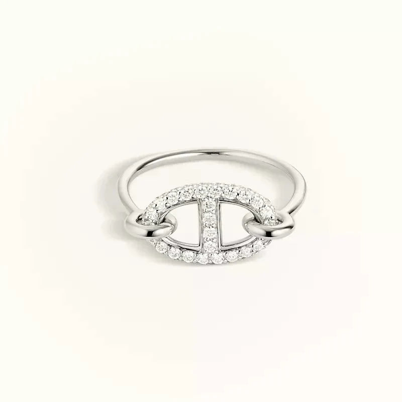 [Moco]RONDE SMALL SILVER DIAMOND RING