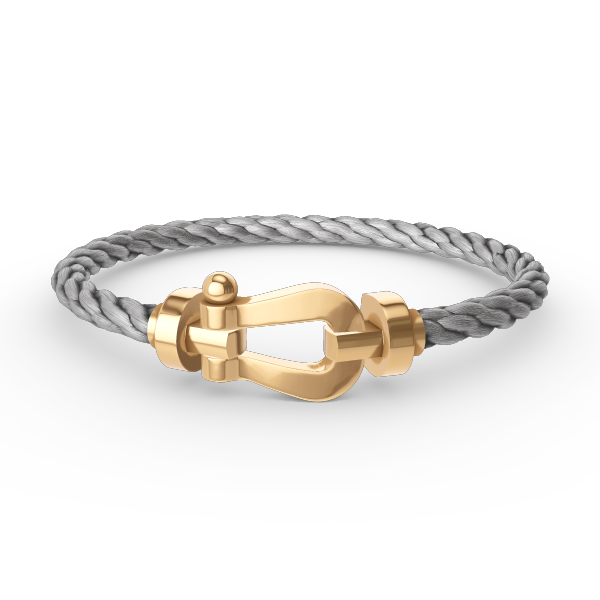 [Moco]FORCE LARGE HORSESHOE NO DIAMOND BRACELET GOLD