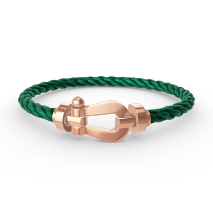 [Moco]FORCE LARGE HORSESHOE NO DIAMOND BRACELET ROSE GOLD