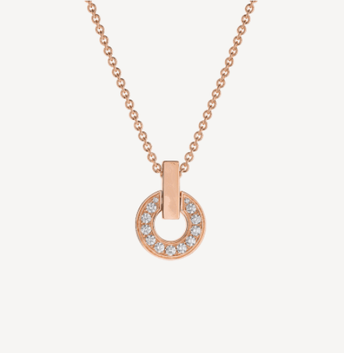 [Moco]GARI NECKLACE PINK GOLD DIAMOND