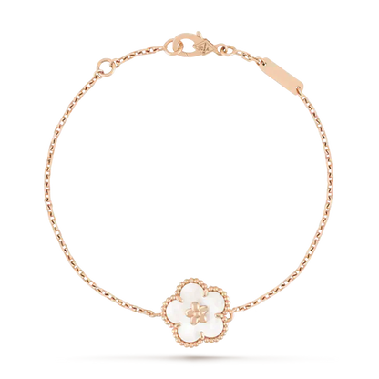 [Moco]LUCKY WHITE MOP PLUM BLOSSOM  BRACELET