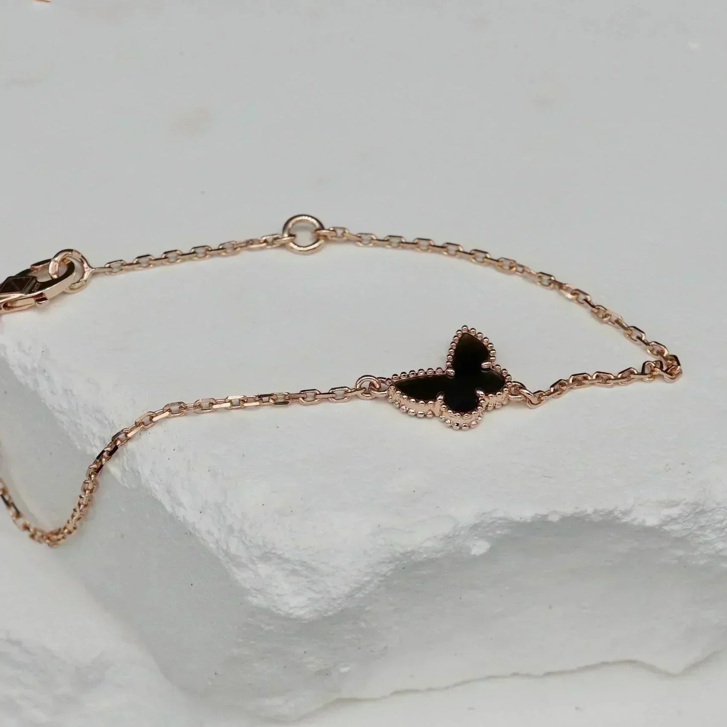 [Moco]BUTTERFLY ONYX  BUTTERFLY BRACELET