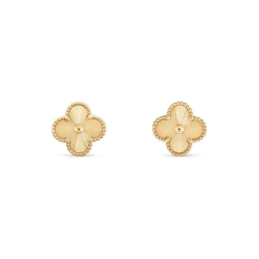 [Moco]CLOVER MEDIUM 1 MOTIFS LASER EARRINGS