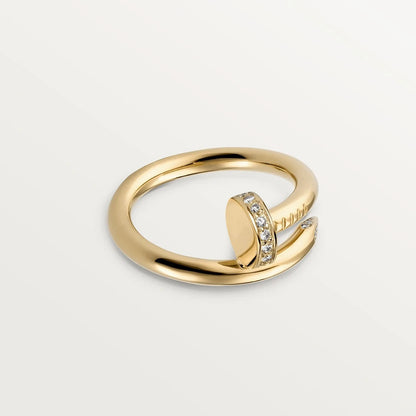 [Moco]JUSTE RING 2.65MM GOLD DIAMOND